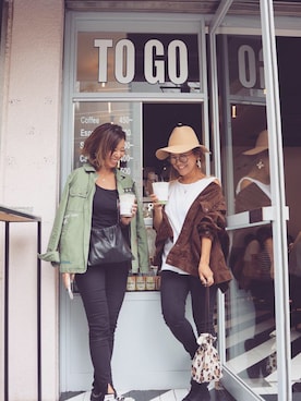 asmさん（レディース・161cm）の秋コーディネート