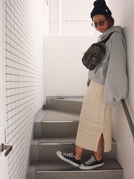 asmさん（レディース・161cm）の秋コーディネート