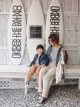 asmさん（レディース・161cm）の春コーディネート