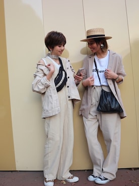 asmさん（レディース・161cm）の春コーディネート