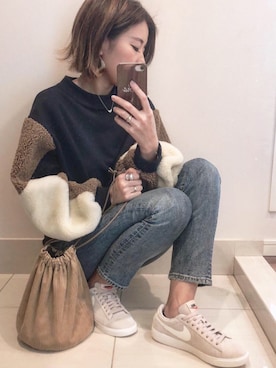 「Arumlily（アロムリリィ）のアイテム」を使った、asmさん（レディース・161cm）の秋コーディネート