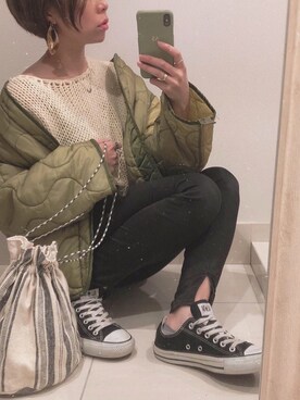 asmさん（レディース・161cm）の春コーディネート