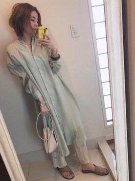 asmさん（レディース・161cm）の夏コーディネート