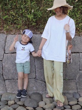 asmさん（レディース・161cm）の夏コーディネート