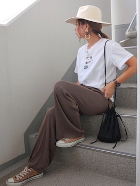 asmさん(レディース・161cm)の秋コーディネート