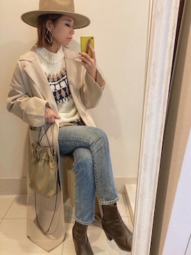 asmさん（レディース・161cm）の秋コーディネート