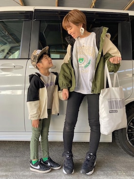 asmさん（レディース・161cm）の冬コーディネート