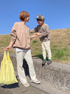 asmさん（レディース・161cm）の冬コーディネート