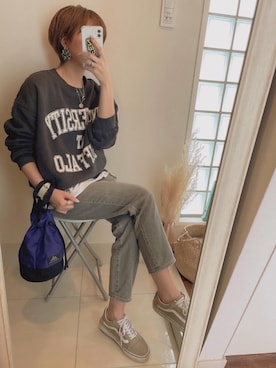 asmさん(レディース・161cm)の春コーディネート