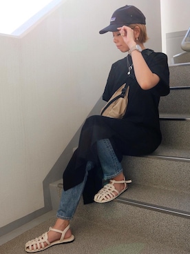 asmさん（レディース・161cm）の夏コーディネート