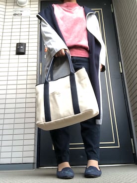 「COLORS（カラーズ）のアイテム」を使った、Mam(相互)さん（レディース・151cm）の春コーディネート