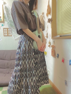 えりんぎはきのこ🍄さん（レディース・163cm）の春コーディネート