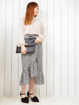 「STYLEBLOCK（スタイルブロック）のアイテム」を使った、NAOさん（レディース・153cm）の冬コーディネート