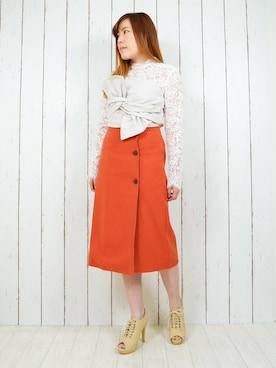 「STYLEBLOCK（スタイルブロック）のアイテム」を使った、NAOさん（レディース・153cm）の冬コーディネート