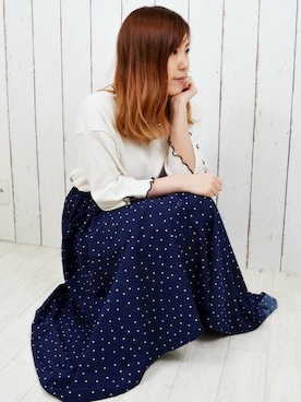 「STYLEBLOCK（スタイルブロック）のアイテム」を使った、NAOさん（レディース・153cm）の春コーディネート