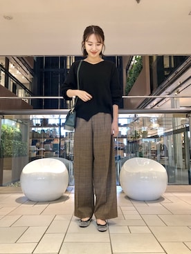 みのり*さん（レディース・160cm）の冬コーディネート