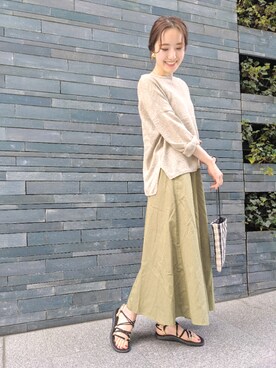 みのり*さん（レディース・160cm）の春コーディネート