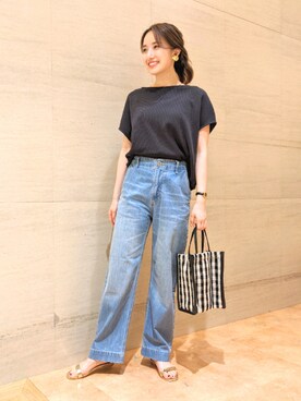 みのり*さん（レディース・160cm）の夏コーディネート