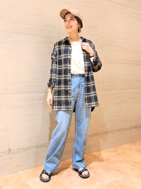 みのり*さん（レディース・160cm）の夏コーディネート