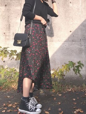 花*さん(レディース・160cm)の秋コーディネート