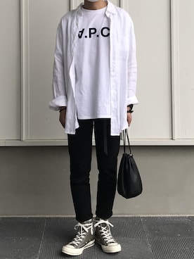 「zozoデニム」｜おぐさん（メンズ・156cm）の秋コーディネート