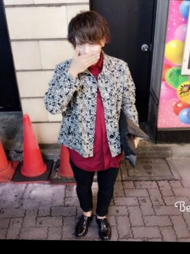 「オシャレパッソ」｜ここちゃんさん（メンズ・170cm）の秋コーディネート