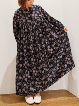 「CRAFT STANDARD BOUTIQUE（クラフトスタンダードブティック）のオーバーヒールスクエアミュール　＊◇（パンプス）」を使った、すーさん（レディース・155cm）の春コーディネート