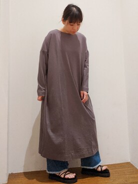 「koe（コエ）のアイテム」を使った、すーさん（レディース・155cm）の春コーディネート