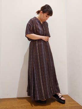 「koe（コエ）のアイテム」を使った、すーさん（レディース・155cm）の春コーディネート