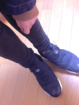 「INSTA PUMP FURY」｜のぞみさん（レディース・162cm）の冬コーディネート