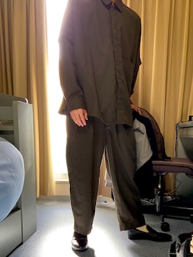 「STUDIOUS（ステュディオス）のアイテム（アクセサリー）」を使った、ポム太郎さん（メンズ・165cm）の冬コーディネート
