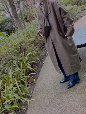 「BASISBROEK（バシスブルック）のアイテム（その他アウター）」を使った、ポム太郎さん（メンズ・165cm）の冬コーディネート