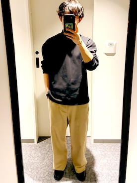 「GUSTAVO（グスタボ）のアイテム」を使った、ポム太郎さん（メンズ・165cm）の春コーディネート