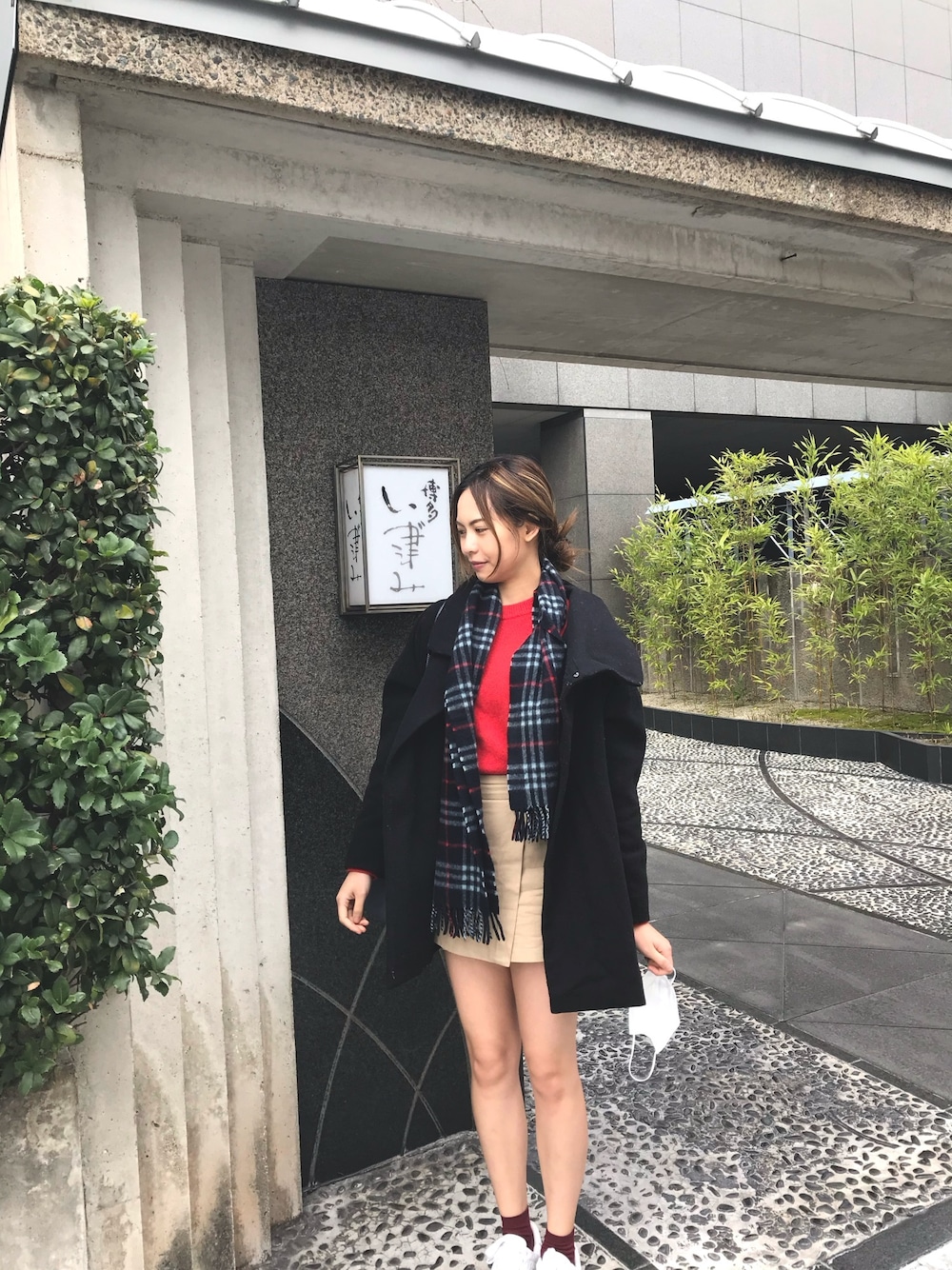 BURBERRY LONDON バーバリーロンドン　ハウンドトゥース柄イヤーマフ BURBERRY LONDON バーバリーロンドン ハウンドトゥース柄