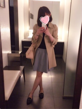 「La TOTALITE（ラトータリテ）のアイテム」を使った、ぴよきちさん（レディース・159cm）の春コーディネート