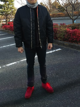「RAGS McGREGOR （ラグスマックレガー）のアイテム（ジャケット/アウター）」を使った、Daniel.Yさん（メンズ・175cm）の冬コーディネート