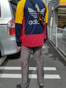「MIHARAYASUHIRO（ミハラヤスヒロ）のアイテム（スラックス）」を使った、Daniel.Yさん（メンズ・175cm）の秋コーディネート