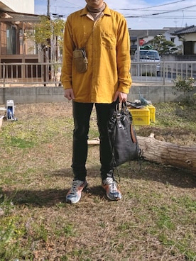 「YSTRDY's TMRRW（イエスタデイズトゥモロー）のアイテム（ジャケット/アウター）」を使った、Daniel.Yさん（メンズ・175cm）の冬コーディネート