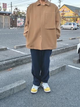 「FACETASM（ファセッタズム）のアイテム（シューズ）」を使った、Daniel.Yさん（メンズ・175cm）の冬コーディネート