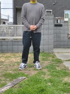 「doublet（ダブレット）のアイテム（スニーカー）」を使った、Daniel.Yさん（メンズ・175cm）の春コーディネート