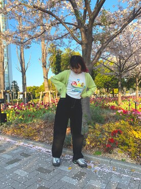 穂苅ゆうかさんのコーディネート