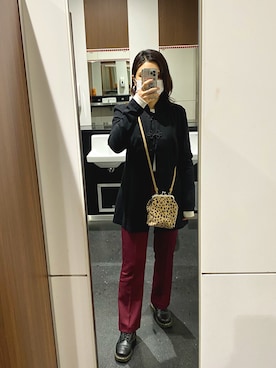 「Dr. Martens（ドクターマーチン）のDr.ﾏｰﾁﾝ　1460　8ホール（ブーツ）」を使った、なおちんさん（レディース・163cm）の春コーディネート