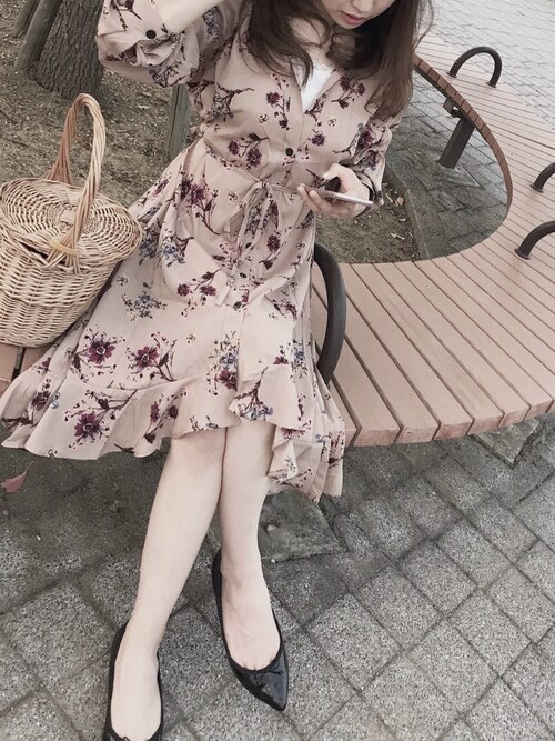 Sumire Fifthのシャツワンピースを使ったコーディネート Wear