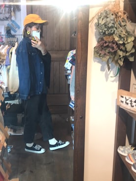 「stample（スタンプル）のアイテム」を使った、Ｓhi＊さん（レディース・165cm）の春コーディネート