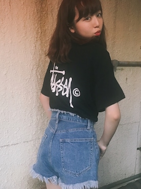 勝田里奈さん（レディース・160cm）の春コーディネート