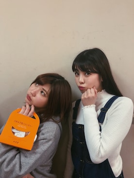 「WEAR」｜「アイテム（その他）」を使った、勝田里奈さん（レディース・161cm）の冬コーディネート
