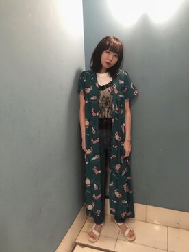 勝田里奈さんのコーディネート