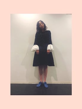 「SIIILON（シーロン）のアイテム」を使った、勝田里奈さん（レディース・161cm）の夏コーディネート