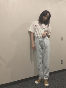 勝田里奈さん（レディース・161cm）の夏コーディネート