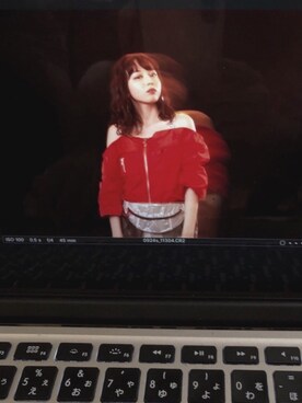 「アンジュルム」｜勝田里奈さん（レディース・161cm）の秋コーディネート